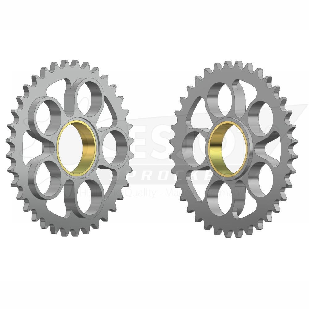 Couronne Acier - 525 - 44 Dents - Made in Germany