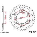 Couronne Acier Ducati - 525 - 39 Dents - Similaire JTR745 - Made in Ge