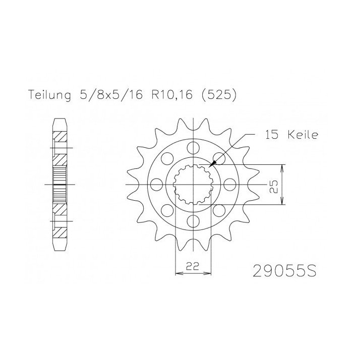 Pignon Esjot Lightweight