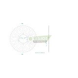 Couronne Acier Kawasaki - 520 - 48 Dents - Similaire JTR1478 - Made in