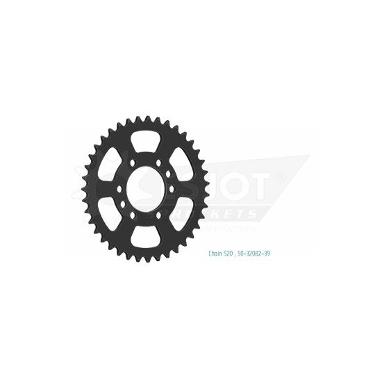 Couronne Acier TT - 520 - 39 Dents - Made in Germany