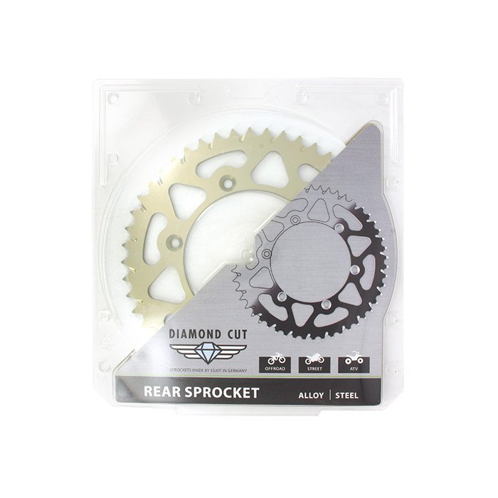 Couronne Alu TT Honda - 520 - 44 Dents - Made in Germany Trous Fraisé