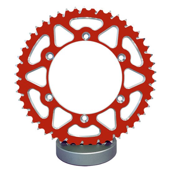 Couronne Alu TT Honda Rouge - 520 - 50 Dents - Similaire JTA210 - Made