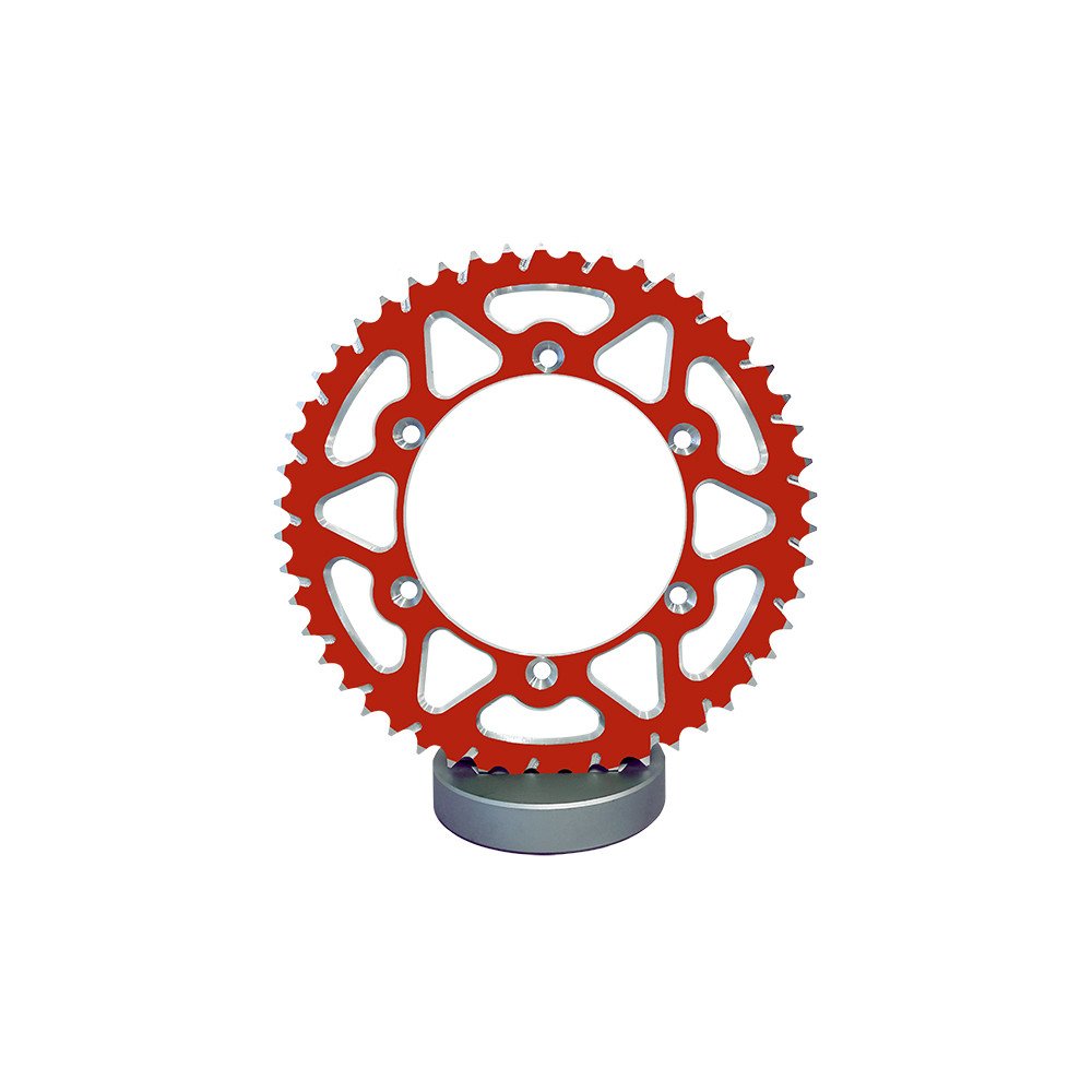 Couronne Alu TT Honda Rouge - 520 - 50 Dents - Similaire JTA210 - Made