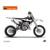Kit Déco Moto Cross Retro KTM 50 SX Noir