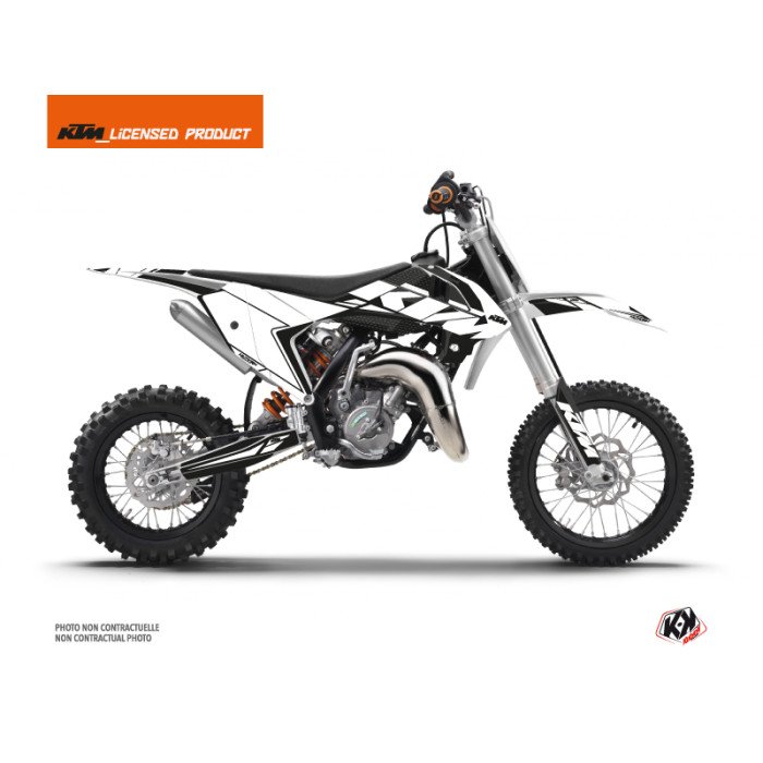 Kit Déco Moto Cross Reflex KTM 50 SX Blanc