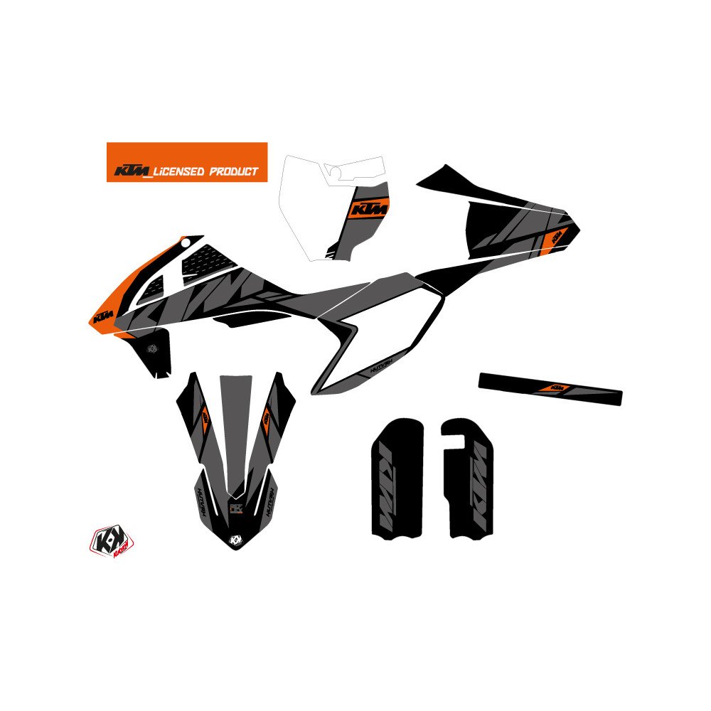 Kit Déco Moto Cross Reflex KTM 50 SX Noir