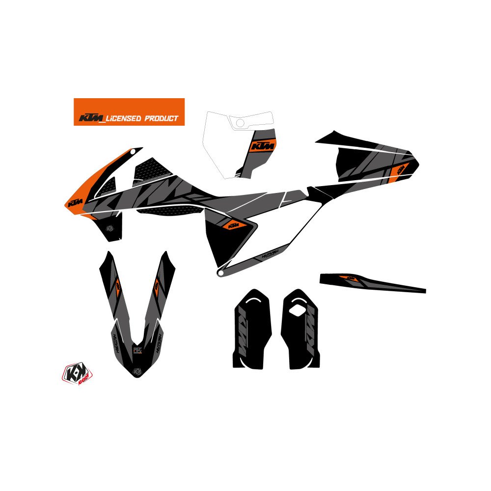 Kit Déco Moto Cross Reflex KTM 85 SX Noir