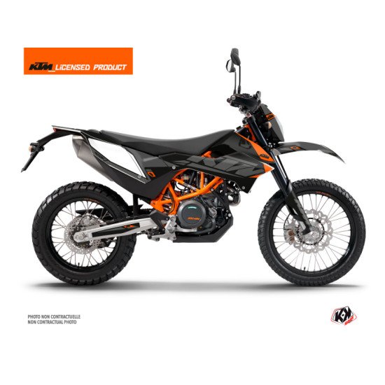 Kit Déco Moto Cross Reflex KTM 690 ENDURO R Noir