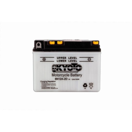 Batterie 6N12A-2D Conventionnelle Avec Entretien - Livrée Avec Pack A