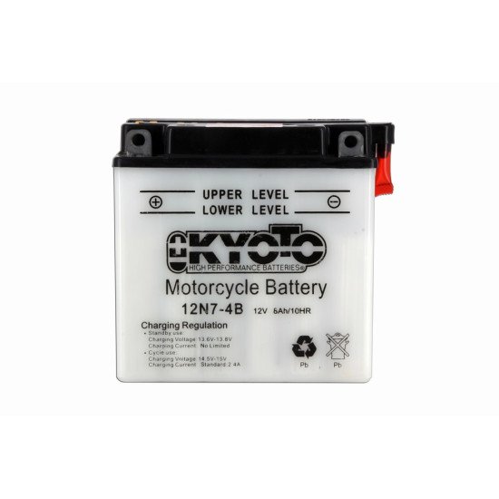 Batterie 12N7-4B Conventionnelle Avec Entretien - Livrée Avec Pack Ac