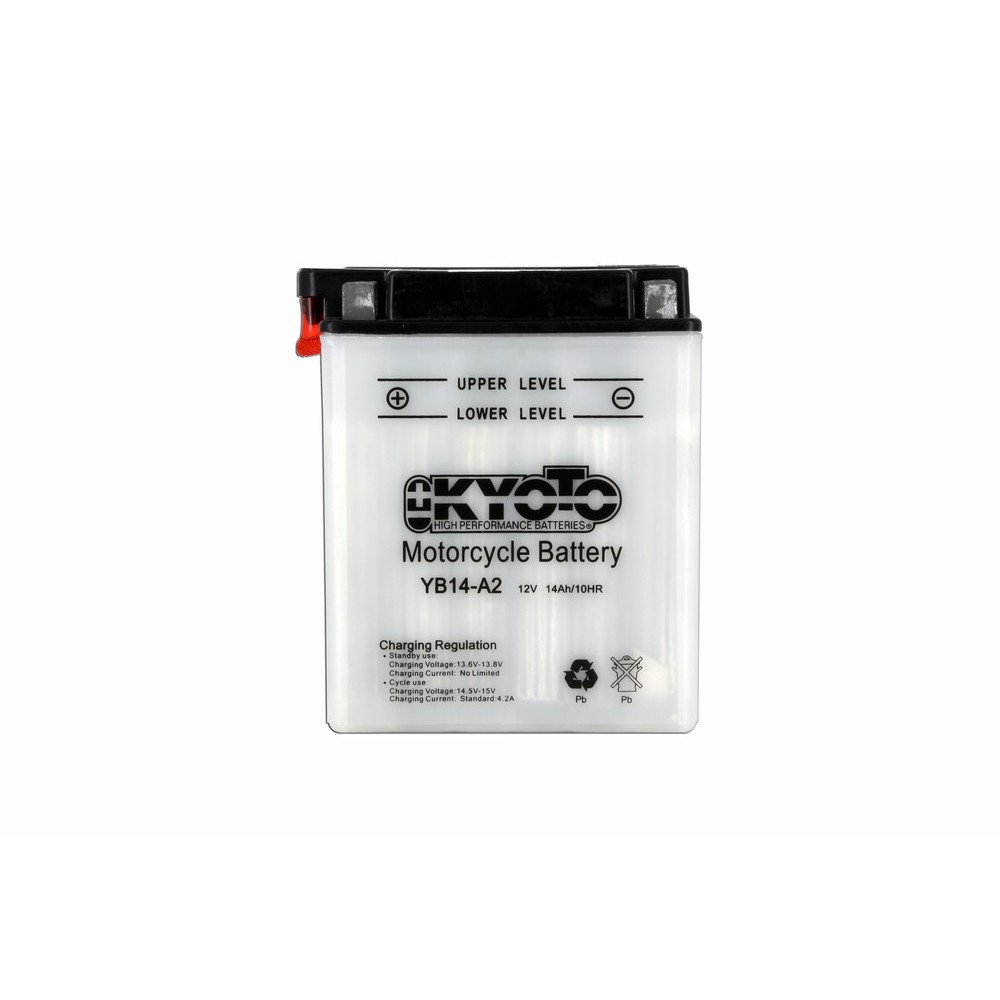 Batterie YB14-A2 Conventionnelle Avec Entretien - Livrée Avec Pack Ac