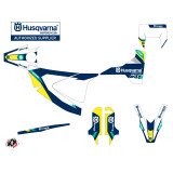 Kit Deco Moto Cross Rocky Husqvarna 701 Supermoto Bleu