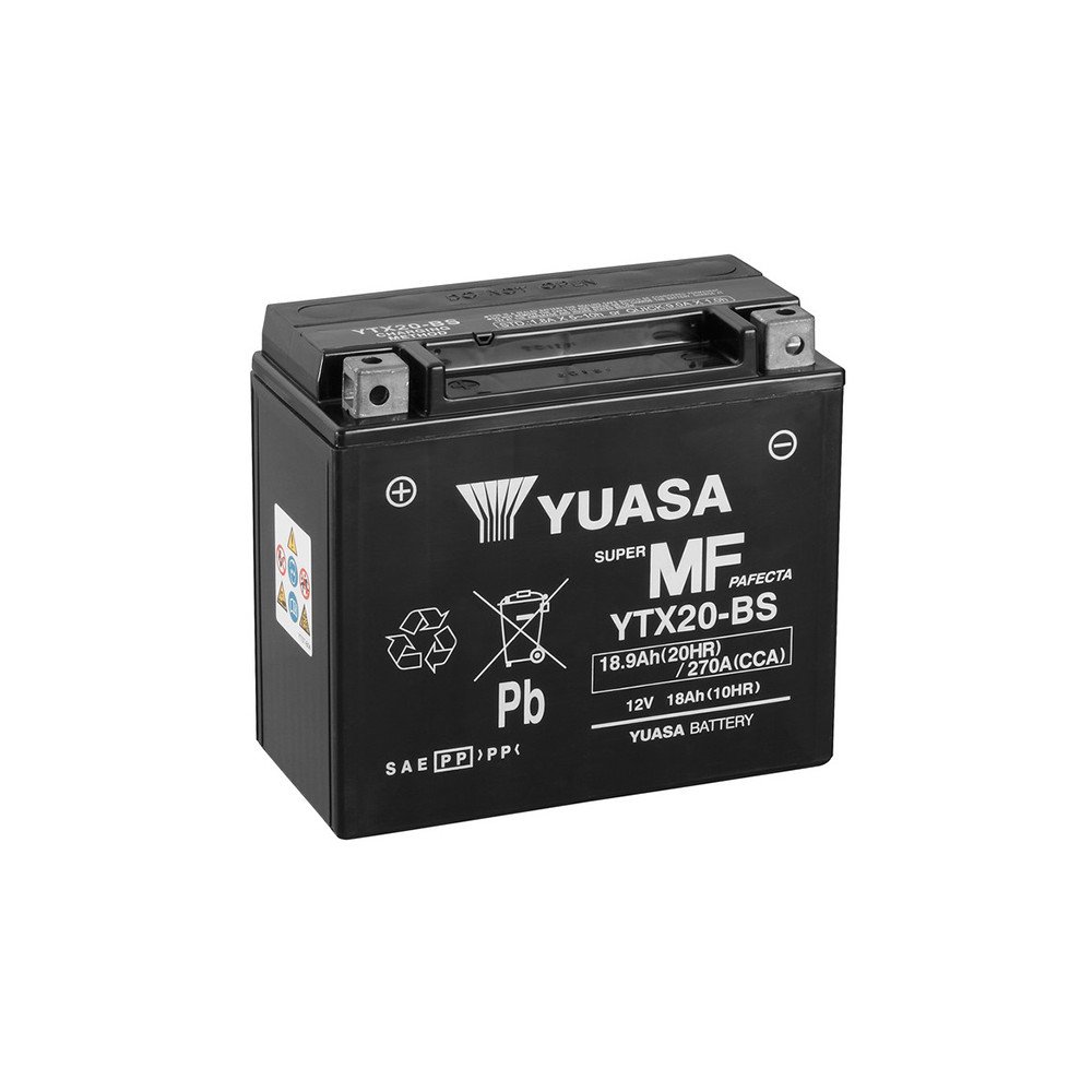 Batterie YTX20-BS AGM - Sans Entretien - Livrée Avec Pack Acide