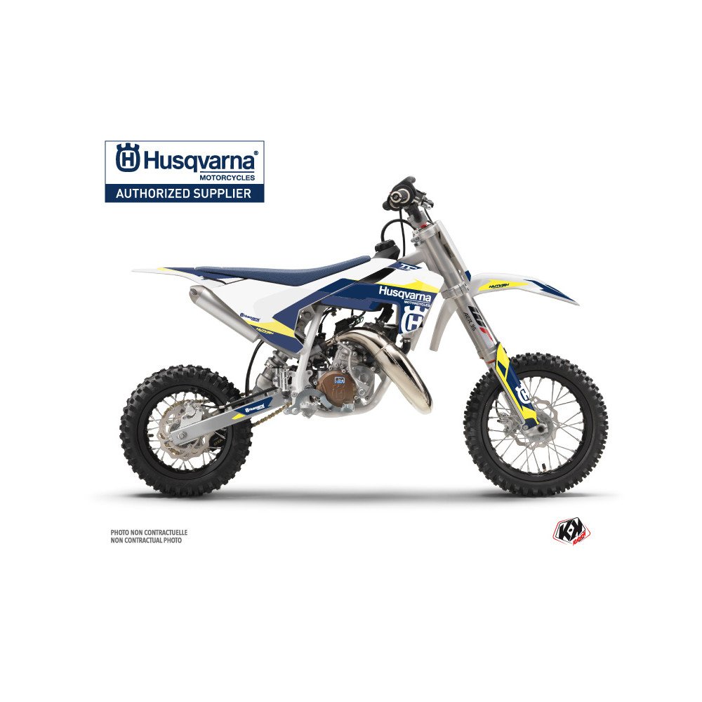 Kit Deco Moto Cross Orbit Husqvarna TC 50 Blanc