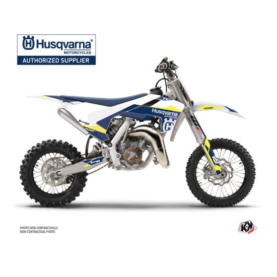 Kit Deco Moto Cross Orbit Husqvarna TC 65 Blanc