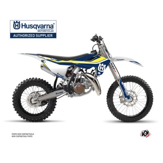 Kit Deco Moto Cross Legend Husqvarna TC 85 Bleu