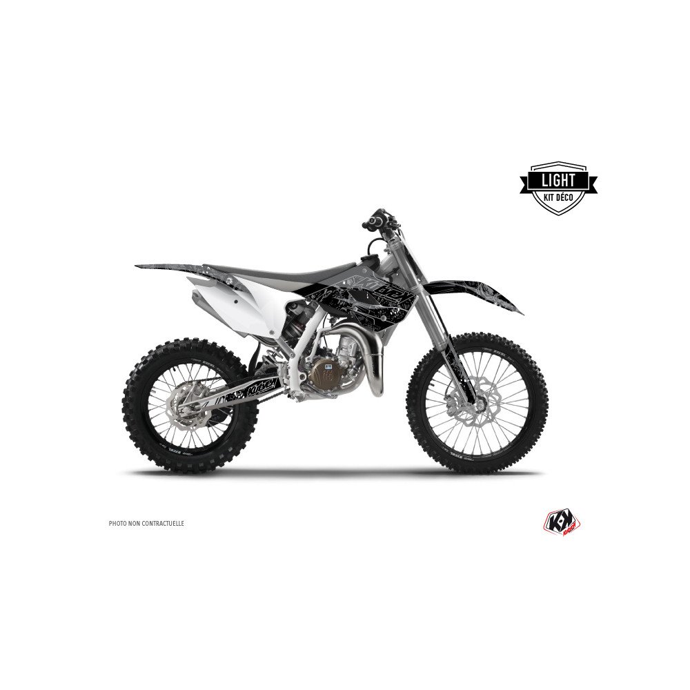 Kit Deco Moto Cross Zombies Dark Husqvarna TC 85 Noir