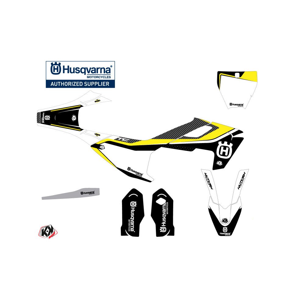 Kit Deco Moto Cross Legend Husqvarna TC 85 Noir