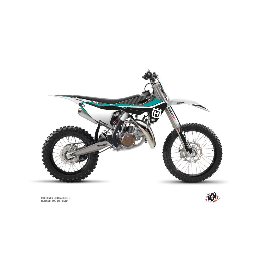 Kit Deco Moto Cross Legend Husqvarna TC 85 Turquoise