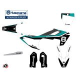 Kit Deco Moto Cross Legend Husqvarna TC 85 Turquoise