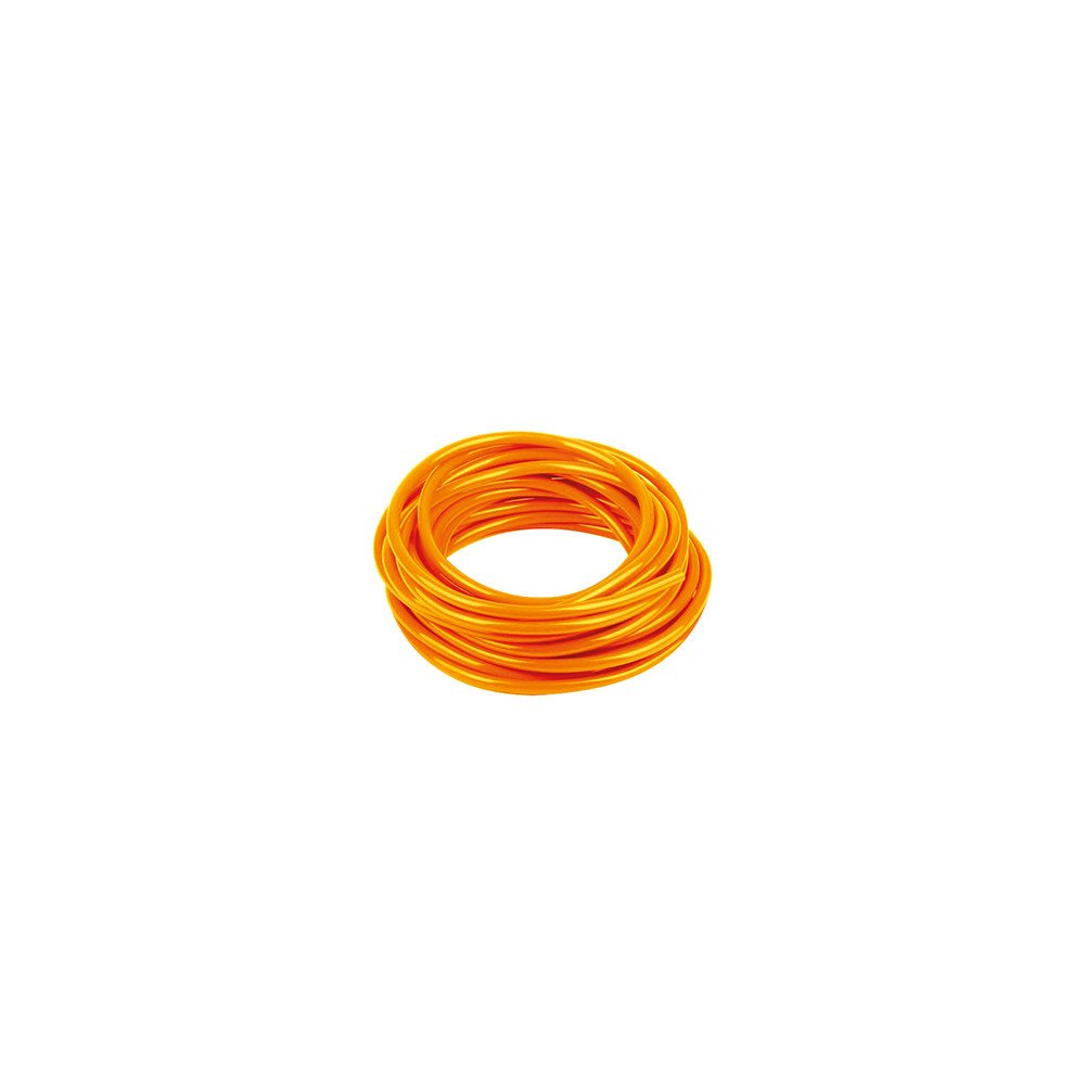 Durite Orange Ø Intérieur 6mm X 3 Mètres Souple