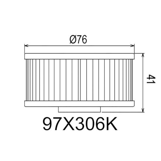 Filtre à Huile Yamaha - Similaire HF144