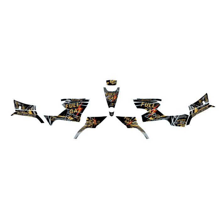 Kit Déco Quad FULL GAZ CF MOTO 520 Châssis court