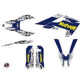 Kit Deco Moto Cross Predator Husqvarna TC 125 Violet Jaune