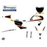 Kit Deco Moto Cross Legacy Husqvarna TC 125 Noir Jaune