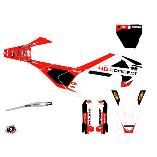 Kit Deco Moto Cross Replica BOS Husqvarna 250 FC