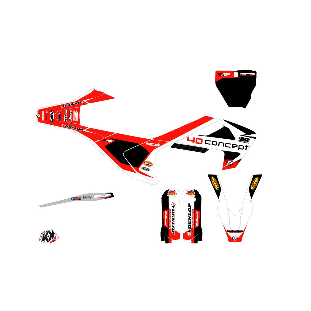 Kit Deco Moto Cross Replica BOS Husqvarna 250 FC