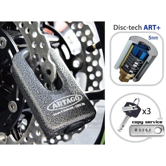 Cadena SRA - ø15mm - gris martelé - Homologué