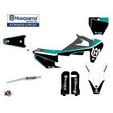Kit Deco Moto Cross Legend Husqvarna FC 250 Turquoise
