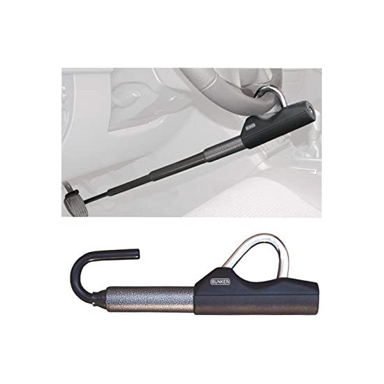 Antivol Voiture - Canne pour Volant Télescopique