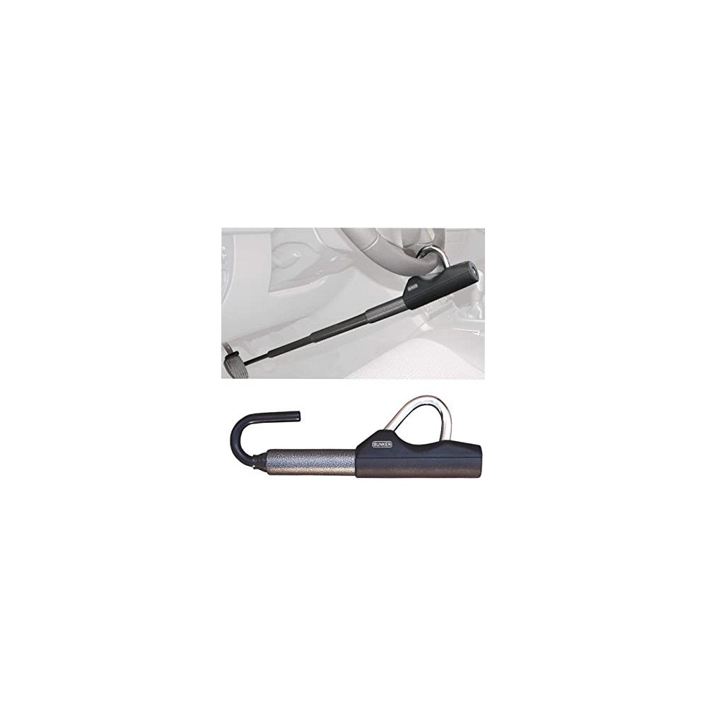 Antivol Voiture - Canne pour Volant Télescopique