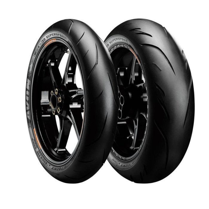 Pneu 120/70 R 17 58W AVON 3D SUPERSPORT Avant
