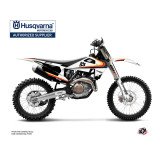 Kit Deco Moto Cross Legacy Husqvarna FC 250 Noir Jaune