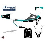 Kit Deco Moto Cross Legend Husqvarna FC 350 Turquoise