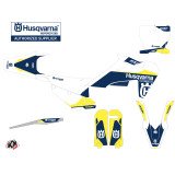 Kit Deco Moto Cross Orbit Husqvarna FC 350 Blanc