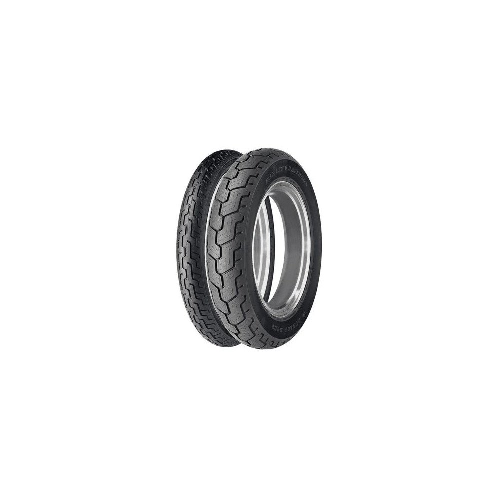 Pneu Custom MT90 B 16 74H TL AR D402 SW FLANC BLANC FIN