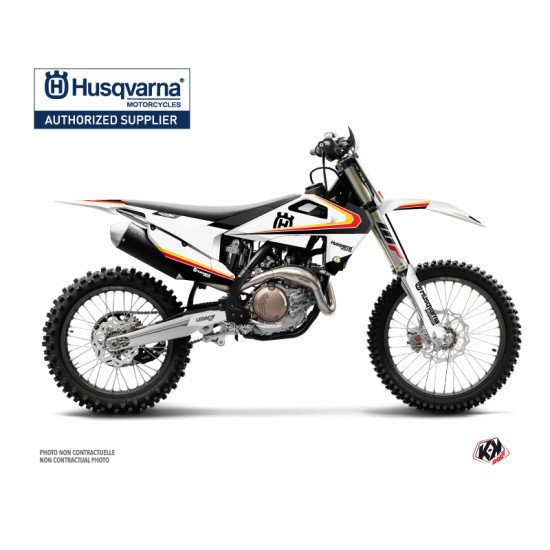 Kit Deco Moto Cross Legacy Husqvarna FC 450 Noir Jaune