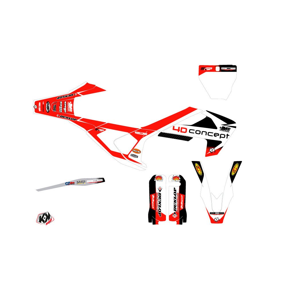 Kit Deco Moto Cross Replica BOS Husqvarna 450 FC