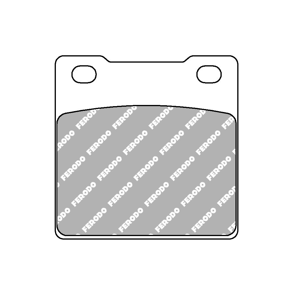 Plaquette de frein Semi-Métal Platinum Route/Off Road - R90