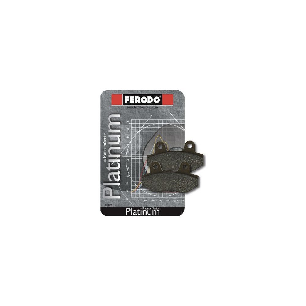 Plaquette de frein Semi-Métal Platinum Route/Off Road - R90
