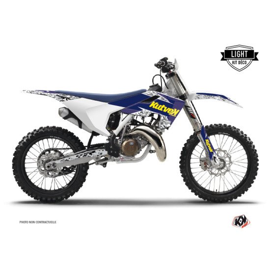 Kit Deco Moto Cross Predator Husqvarna FC 450 Violet Jaune