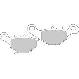 Plaquette de frein Semi-Métal Eco-Friction Route - R90