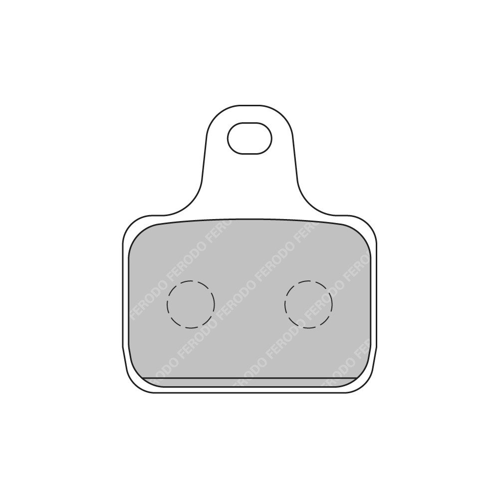 Plaquette de frein Métal Fritté Sinter Grip Race - R90