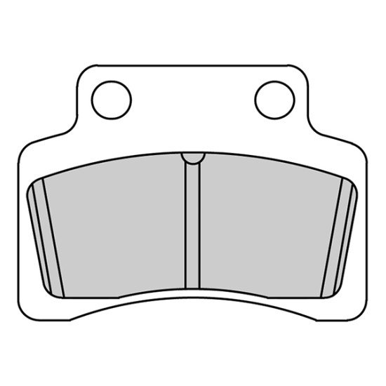 Plaquette de frein Semi-Métal Eco-Friction Route - R90