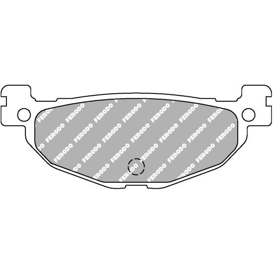 Plaquette de frein Semi-Métal Eco-Friction Route - R90